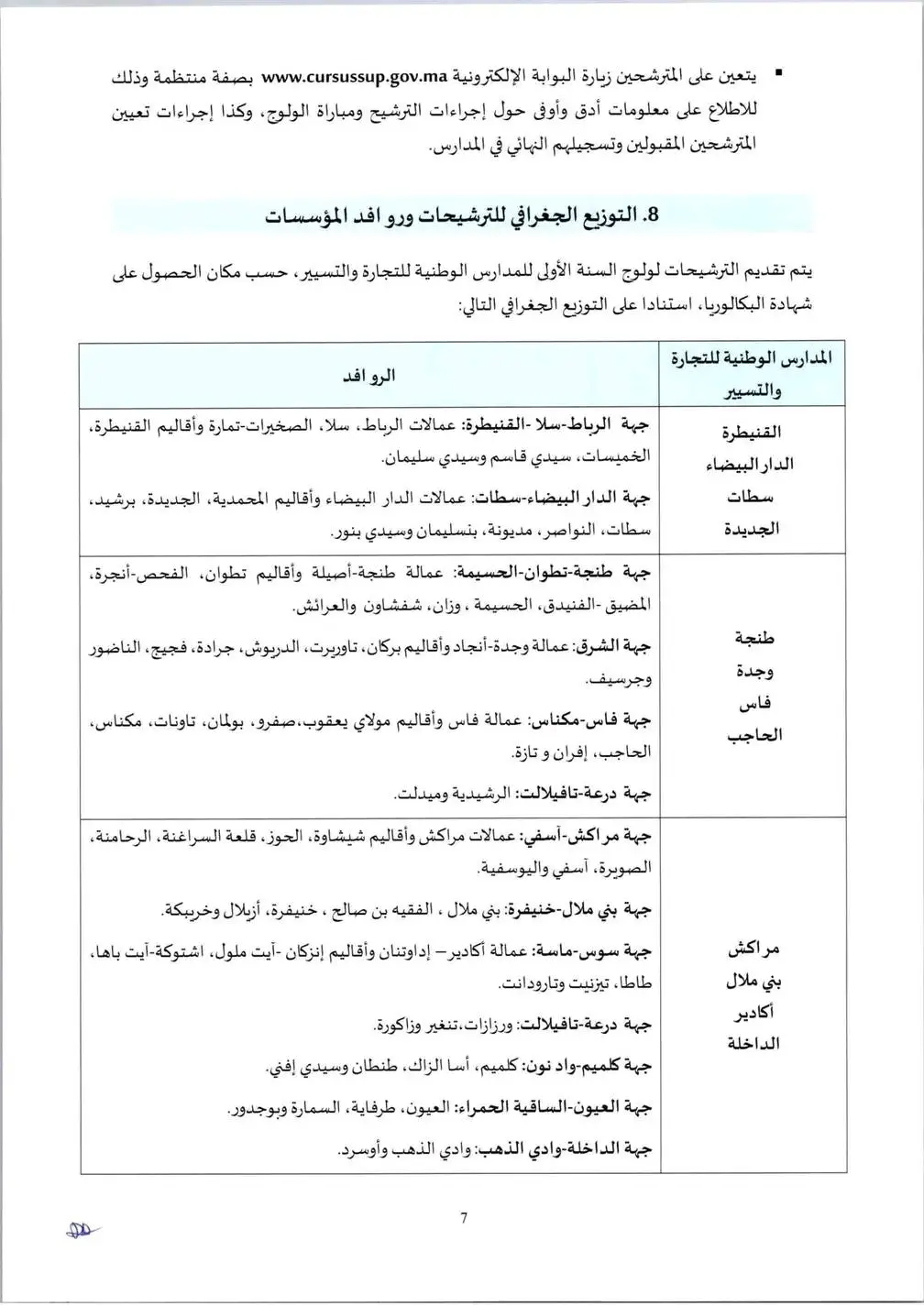 Inscription Concours ENCG 2025 2026 8